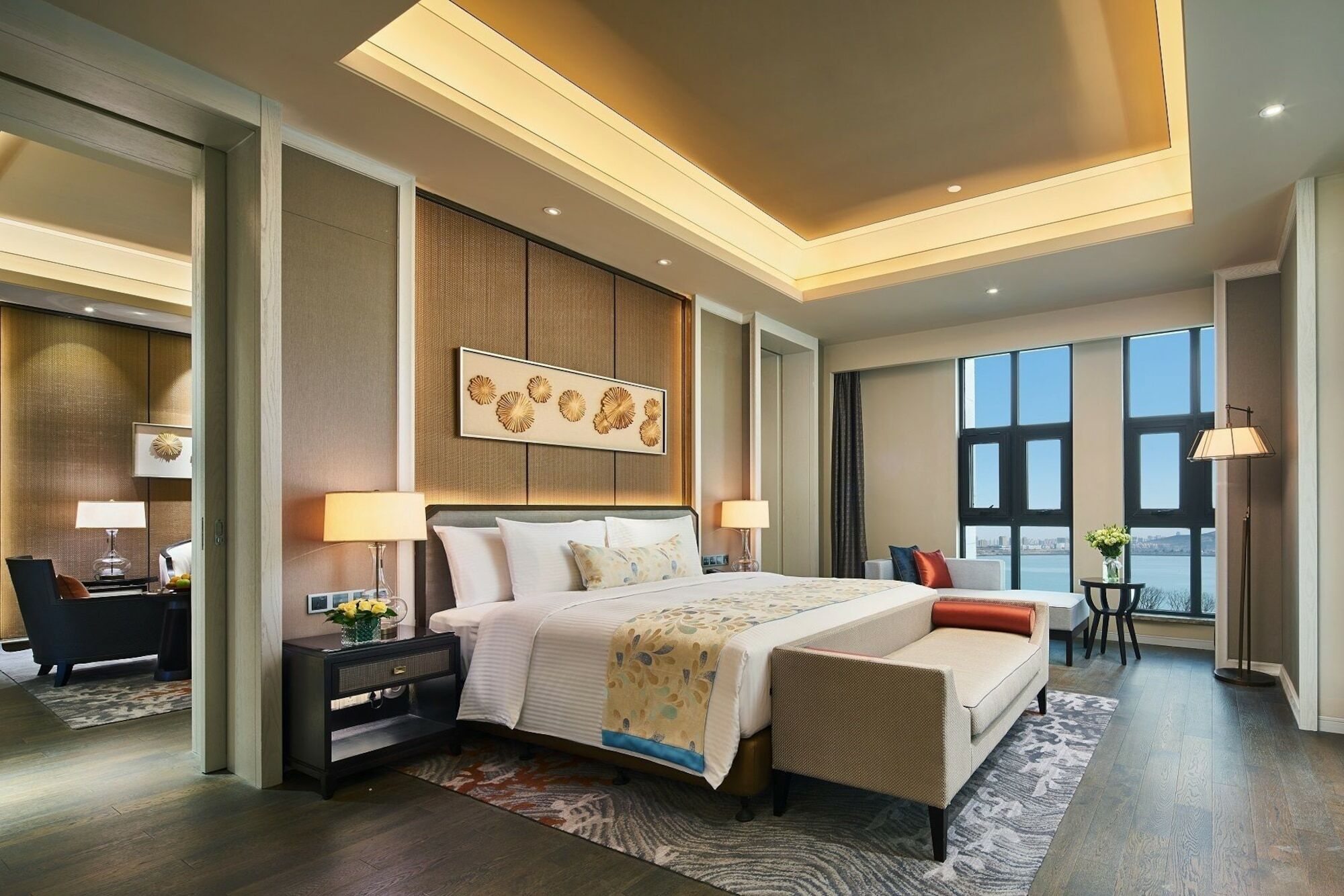 فندق Wanda Realm Qingdao Movie Metropolis المظهر الخارجي الصورة